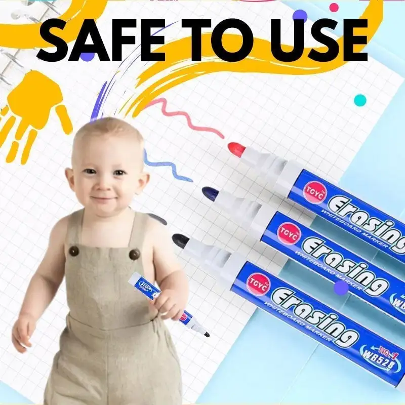 

8 шт., волшебная акваручка, экологически чистый маркер, для офиса, школы и дома