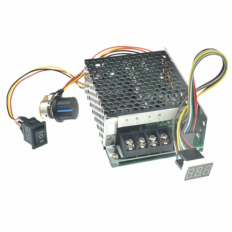 1 шт. ШИМ контроллер скорости двигателя постоянного тока вращение по часовой