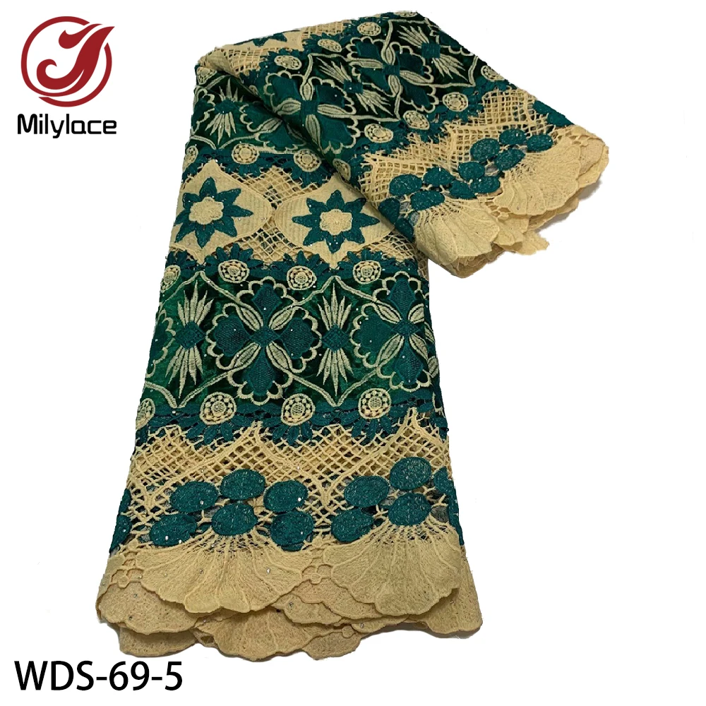 Женская кружевная вышивка Высококачественная Водорастворимая ткань для свадьбы