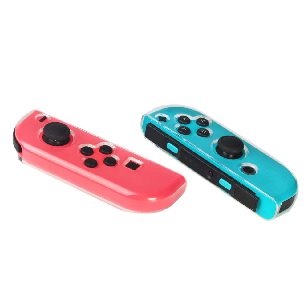 Для N-Switch Joy-Con Анти-Царапины ультра-тонкий ТПУ прозрачный защитный чехол от