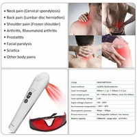 low level diode laser physiotherapy rehab chiropractic equipment acupuncture massage pain relief lllt cold laser device