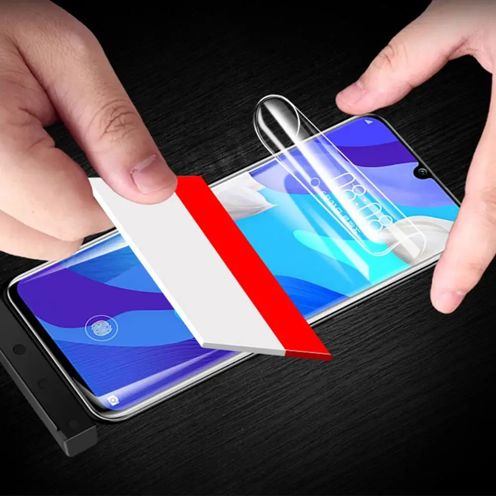 9D ТПУ гидрогелевый защитный экран для Huawei Nova 4 4e полное покрытие мягкая защитная