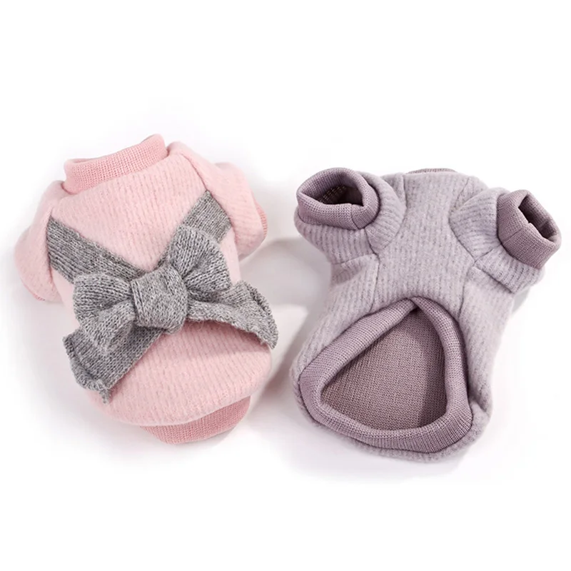 

Cute Sweet Pet Cat Knitted Sweater Autumn Winter Warm Cat Clothes for Small Cats Kitten Coat Jacket Pets Clothing Cats Supplies