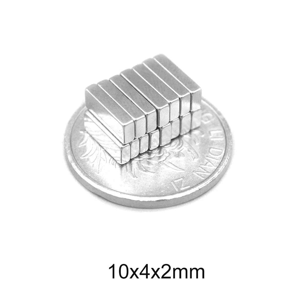 Магнит из редкоземельных элементов N35 10 мм x 4 10x4x2 20-600 шт. | Строительство и ремонт