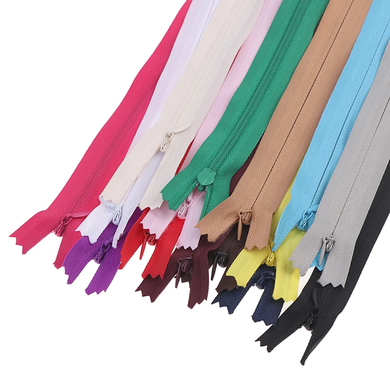 10pcs 60cm/23.6in Nylon Coil Zippers For Tailor Sewing Crafts Bulk Clothing Design Children'S Decoration | Дом и сад