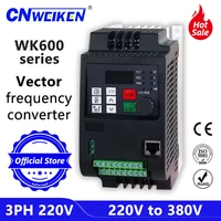 0 75kw 11kw 220v three phase inverter and 220v to 380v motor variable frequency governor vfd