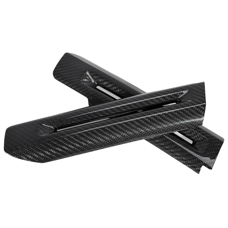 

for Ford Mustang 2015-2019 Real Carbon Fiber Interior Door Armrest Handle Decor Cover Trim