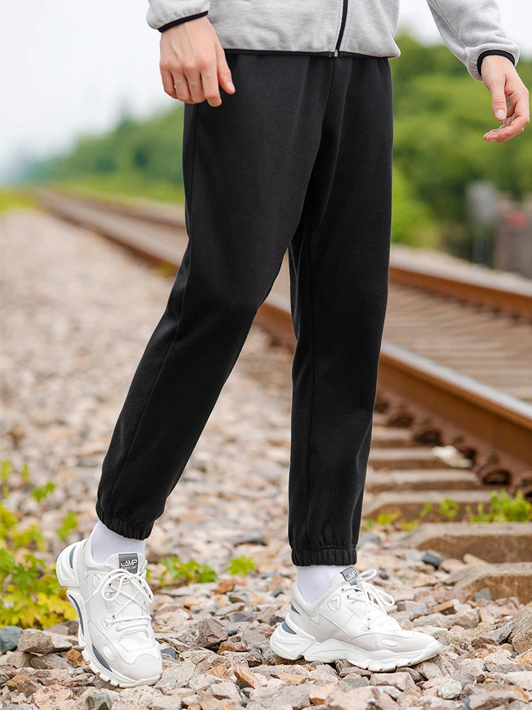 Пионерский лагерь Осень-зима мужские спортивные штаны джоггеры теплые