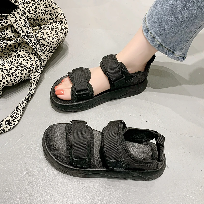 

Fashion beach wear-resistant women's sandals ultra-high cost-effective ultra-light mesh open-toe women's sandals sandal W336