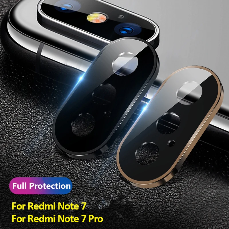 Для Redmi Note 7 и Pro защитное кольцо для объектива камеры металлическая алюминиевая