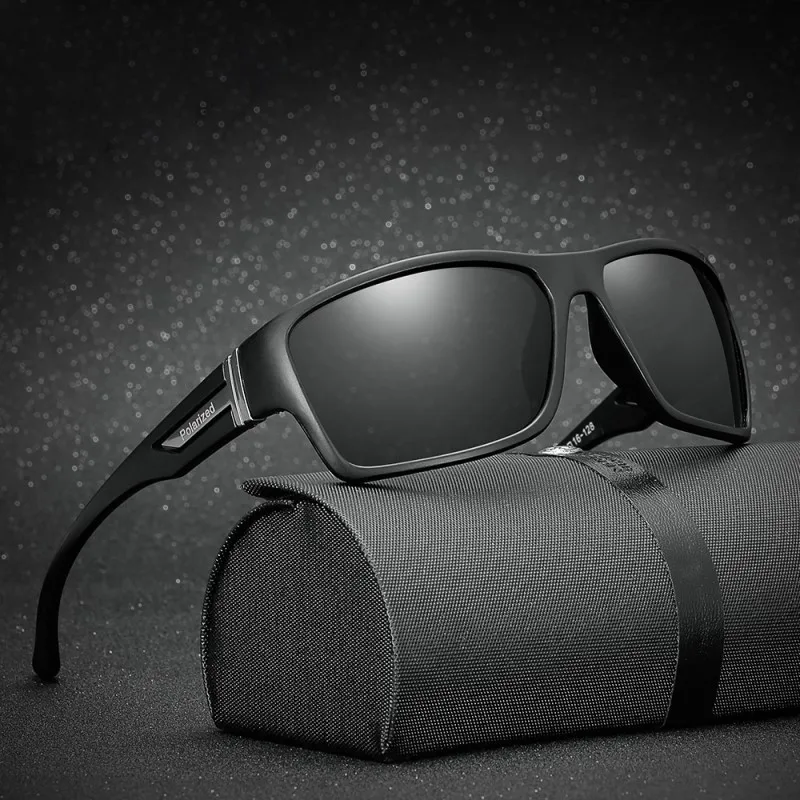 

Classic Sports Polarized Sunglasses Men Fashion Square Sun Glasses Male Colorful Mirror Rectangle Eyewear Driving Driver UV400