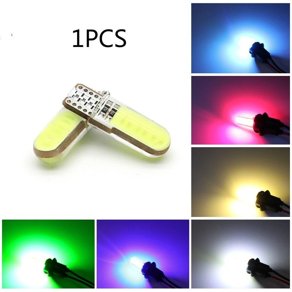 Светодиодная лампа T10 COB с кристаллическим дисплеем шириной декодирование