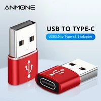 anmone usb type c otg adapter type c usb 3 0 male to usb c female otg data adapter converter cable adapter for pc laptop