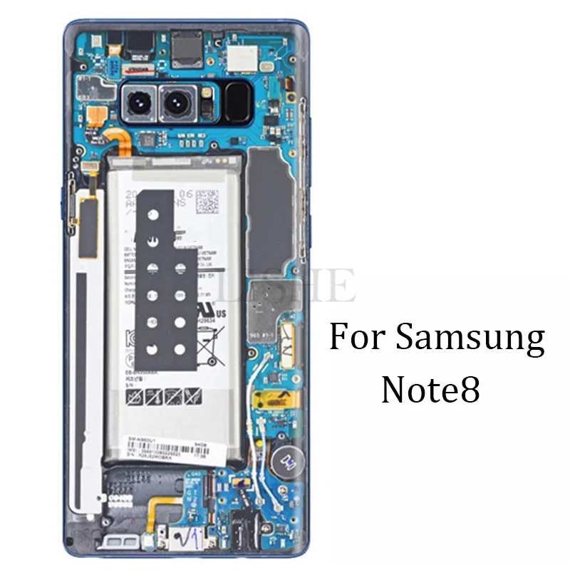 Наклейка для телефона s пленка для samsung S8 S9 Note 8 9 S7 имитирующая ремонт телефона сборная оболочка для samsung S7 Edge креативная ПВХ наклейка