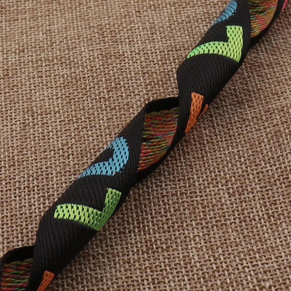 25 мм Черная Тесьма гладкая тесьма цветная сумка с лентой сумки ремни кошелек