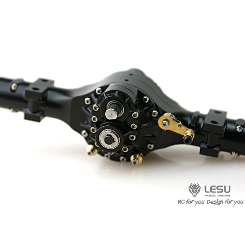 1/14 RC LESU Metal Rear Through Axle Differential Lock for TAMIYA Tractor Truck | Игрушки и хобби