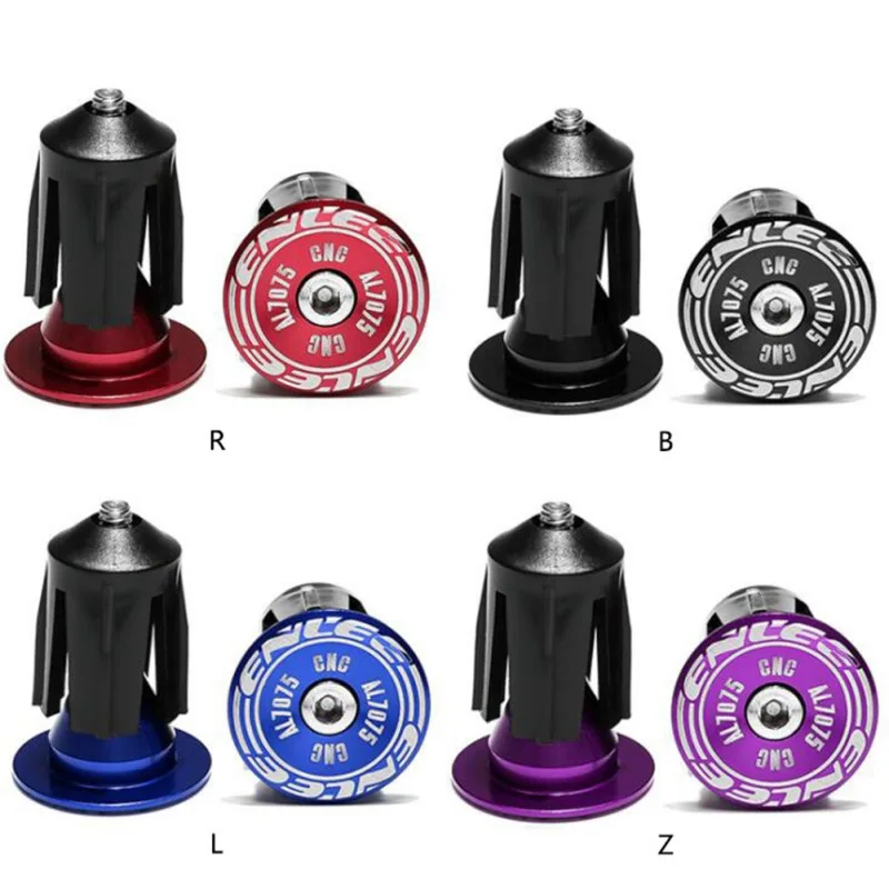 2021 New Bicycle Handlebar Cover Wake Bar End Plugs Durable Waterproof Cycling Bike Al | Спорт и развлечения