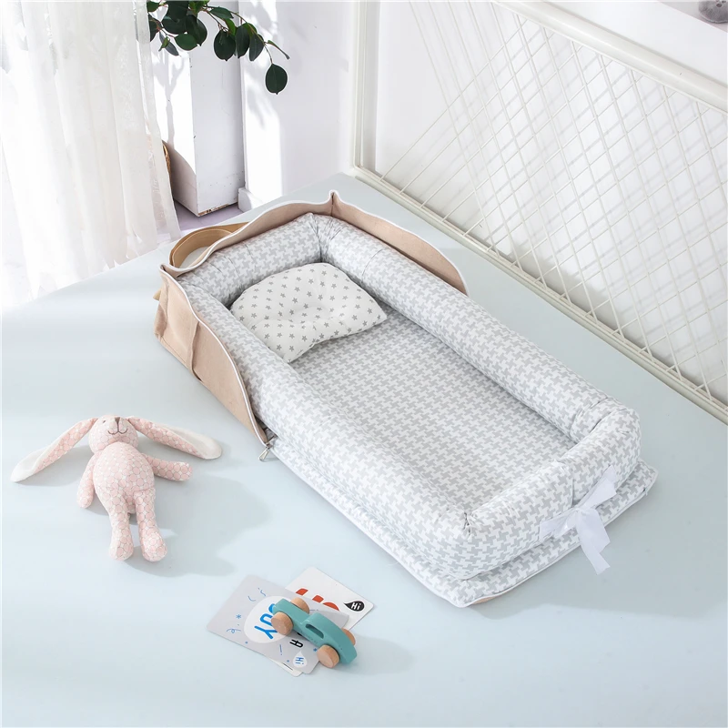 Портативное детское гнездо, складной рюкзак для кроватки, для путешествий, детская кроватка для сна от AliExpress WW