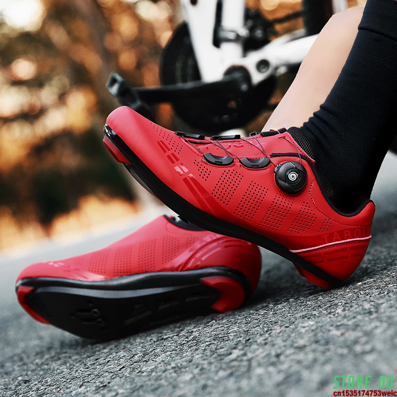 

Men Self-locking Cycling Shoes Outdoor Non-slip MTB Bike Bicycle Shoes SPD Racing Women Road Bike Bicycle Shoes New