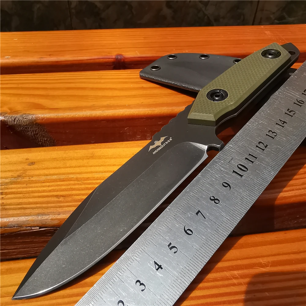 Высокое качество нож с фиксированным лезвием G10 ручка прямой североамериканский