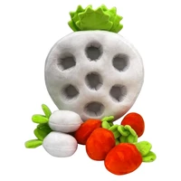 pp cotton vegetable garden plucking radish plush toy net celebrity doll children parent child interaction early educational toy