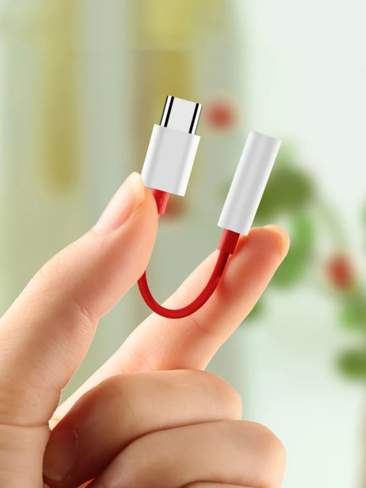 Original For oneplus 6T+1 7Pro usb Type C To 3.5mm Earphone Jack Adapter Aux Audio Cable Smart Phones | Мобильные телефоны и