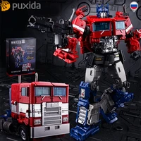 puxida toy car truck autobot deformation alloy puzzle robot warrior model figurine children boy gift model ys 04