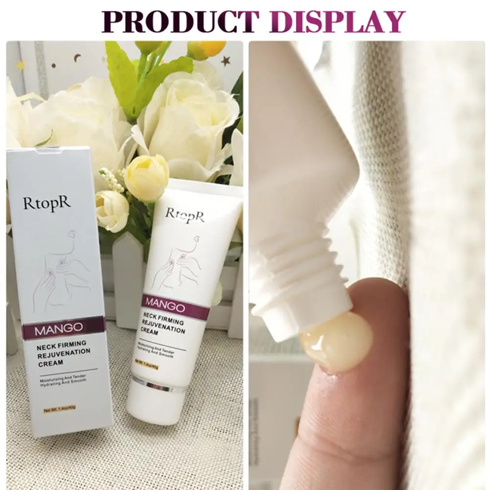 40 г подтяжка кожи шеи крем для омоложения против морщин укрепляющий отбеливания