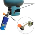 Высокое качество бутан газовый баллон наполнитель топливного бака соединитель Адаптер Клапан безопасный переключатель зарядки надувной клапан многофункциональный инструмент