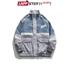 LAPPSTER-Youth мужская Японская уличная одежда карго Бомбер куртка 2020 Мужская Лоскутная ветровка мужская Корейская Harajuku Хип-Хоп куртка