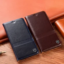 Genuine Leather Case Cover for Meizu 18 17 16T 16Xs 16s Pro 16 X 16th Plus Luxury Wallet Flip Cover