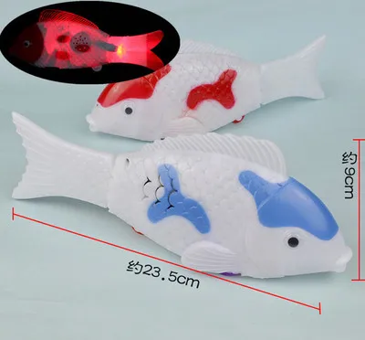 Светильник для всего тела электрический музыкальный качающийся хвост рыбы будет