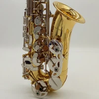 saxophone alto 200ad professional alto sax custom series high saxophone gold lacquer nickel plated keys mouthpiece reeds neck