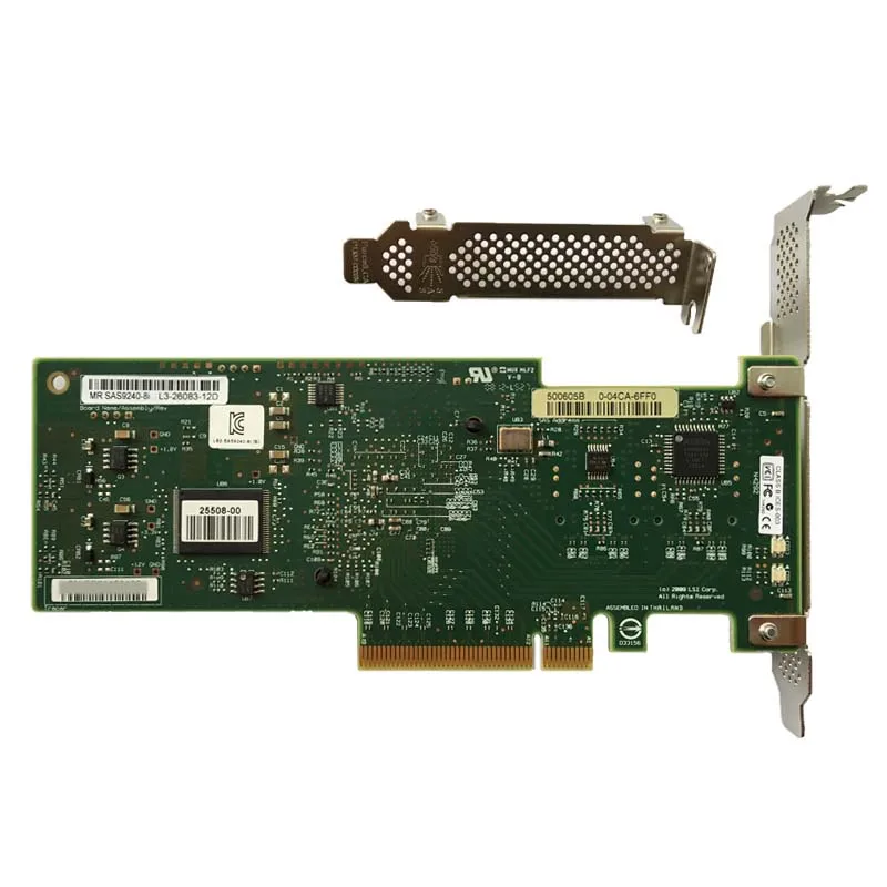 

Brand new original LSI MegaRAID SAS 9240-8i raid5 array card SAS card