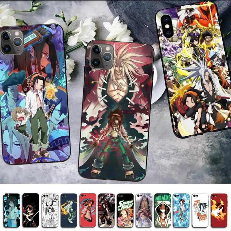 

MaiYaCa Shaman King Yoh Asakura anime Phone Case for iPhone 11 12 pro XS MAX 8 7 6 6S Plus X 5S SE 2020 XR cover