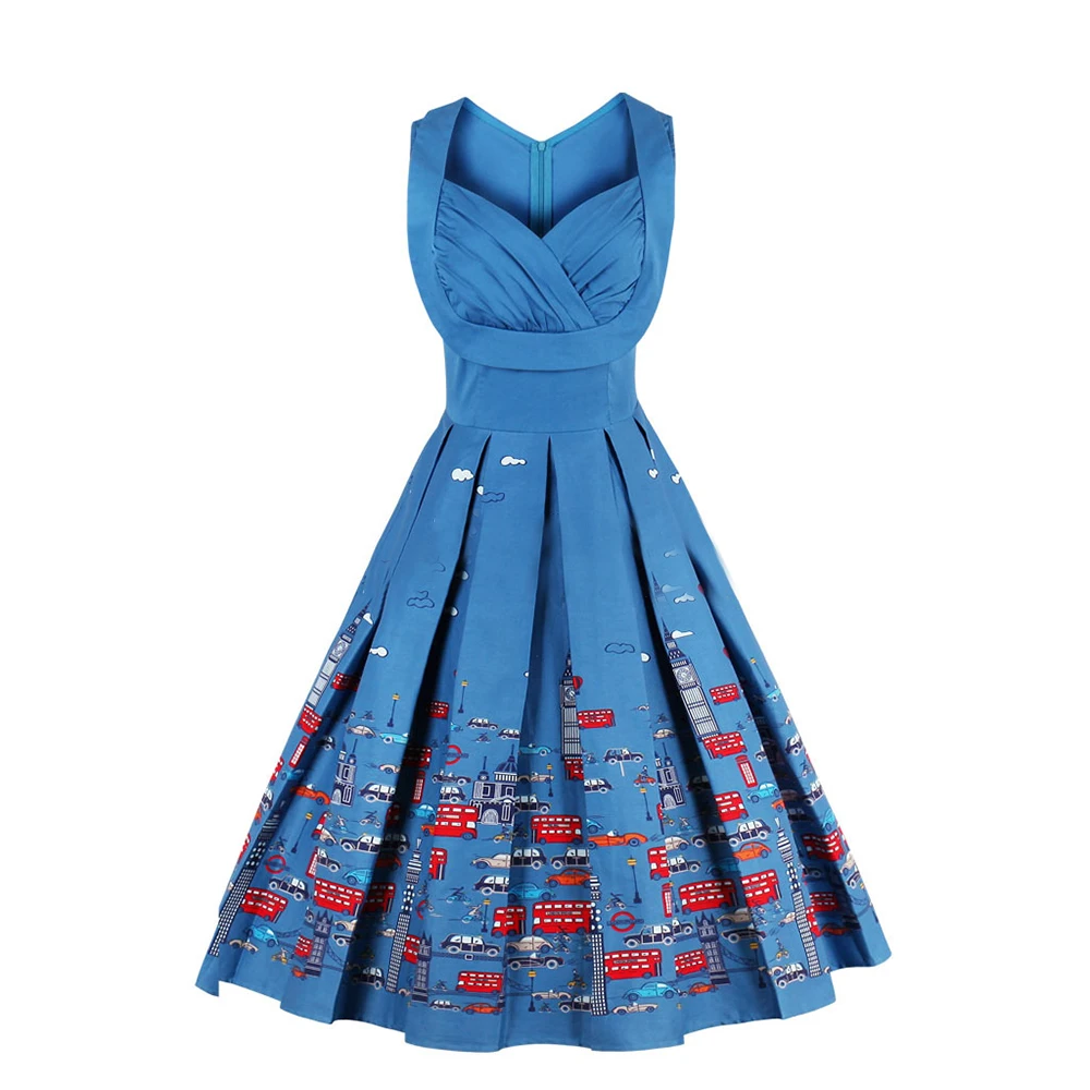 Женское винтажное рождественское платье большого размера ретро с v образным