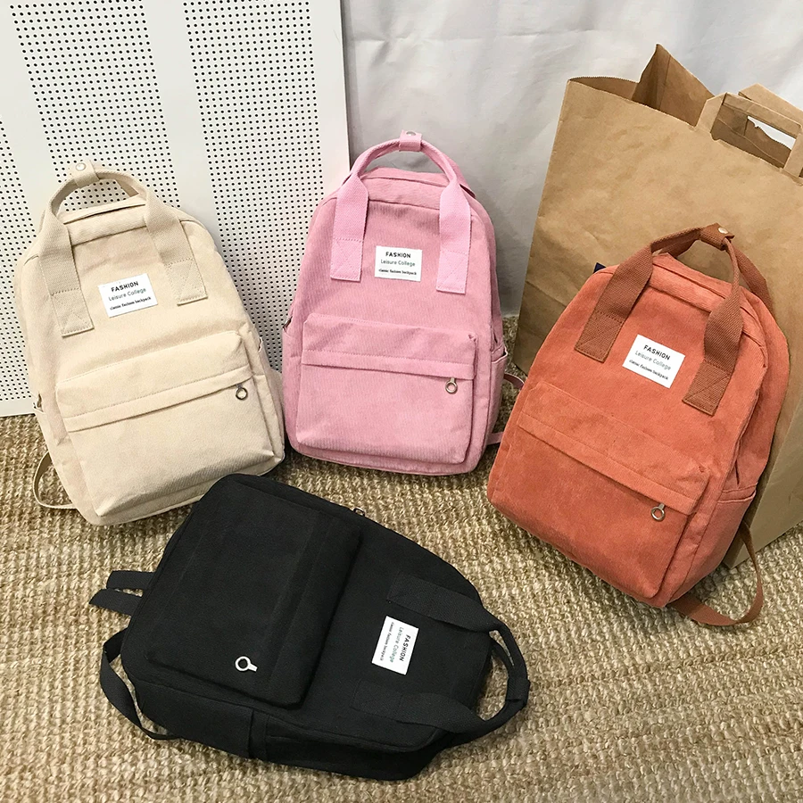 New Trend Female Backpack Fashion Women Backpack College School School Bag Harajuku Travel Shoulder Bags For Teenage Girls 2022