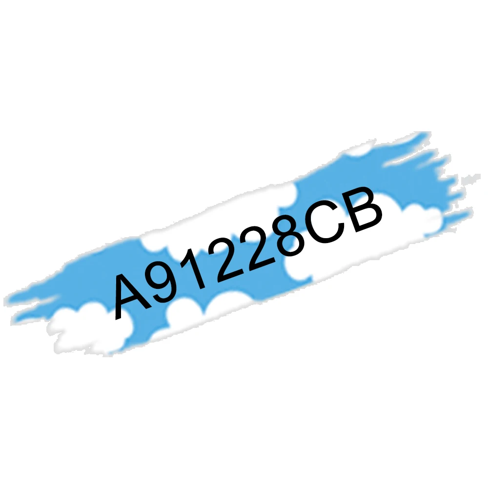Labelife, 1 шт., 91200, совместимый DYMO LetraTag, лента для этикеток, черная на белой бумаге, 91200, маркерные ленты, 91330 для принтер для этикеток DYMO - Цвет: A91228CB