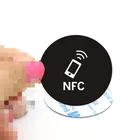 Сменные наклейки UID, блоки RFID 0, перезаписываемые, 13,56 МГц, с защитой от металлических помех, Мультяшные бирки, наклейки с бесконтактной картой