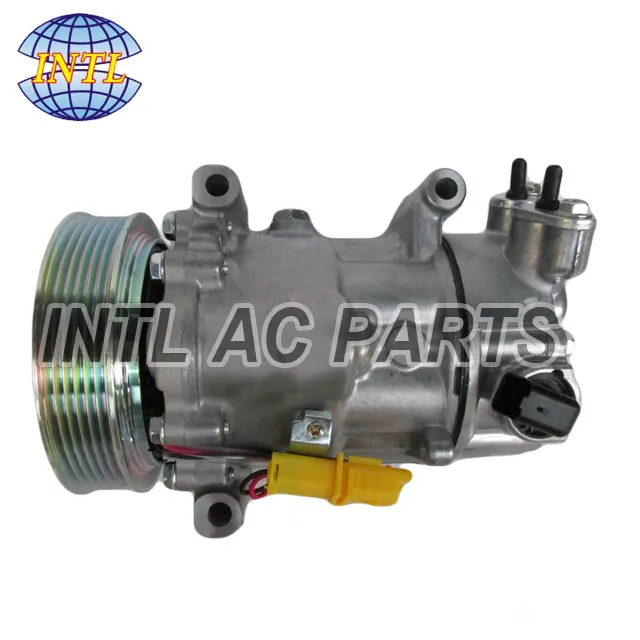 9659875780 6453QJ 6453QK 6453WK 6453WL 96519109 96598757 SANDEN 6C12 автоматический компрессор переменного