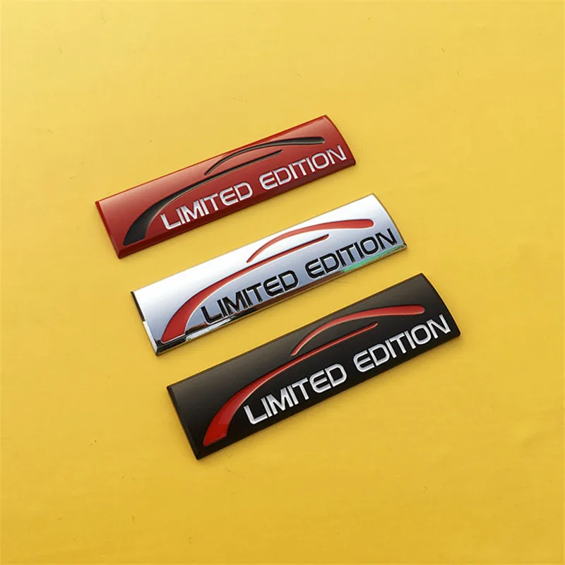 Металлическая 3d эмблема для автомобиля ограниченного выпуска
