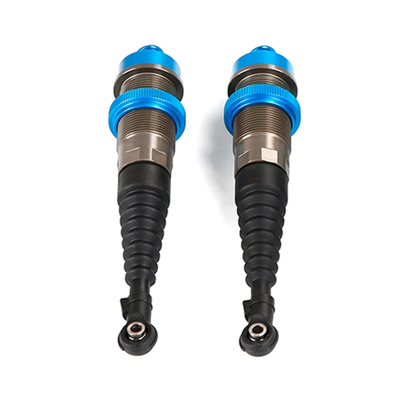 

CNC Metal Rear Shock Absorber Dust Cover Shock Absorption Assembly for 1/5 HPI Rovan BAJA LT KM LOSI 5IVE-T 5T