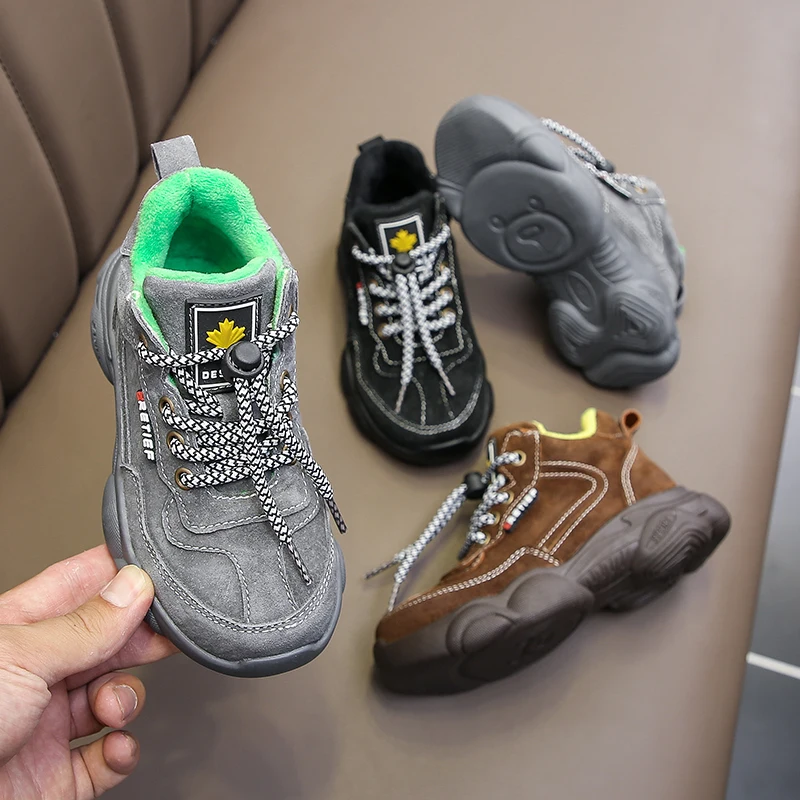 

New boys and girls sports children's shoes outdoor breathable children's hiking shoes spring and autumn sports shoes wholesale