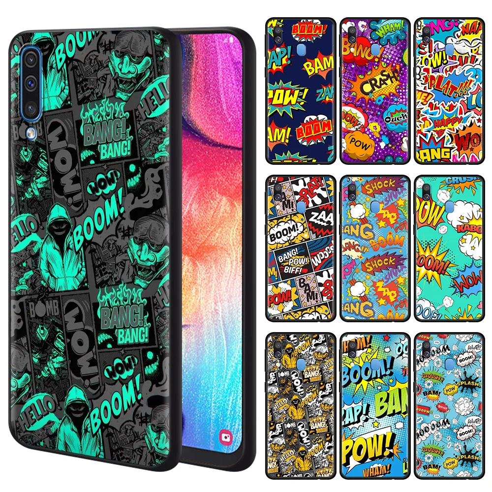 Бум взрыва Bam силиконовый чехол для мобильного телефона Samsung Galaxy A50 A10 A70 A20e A30 A40 A51