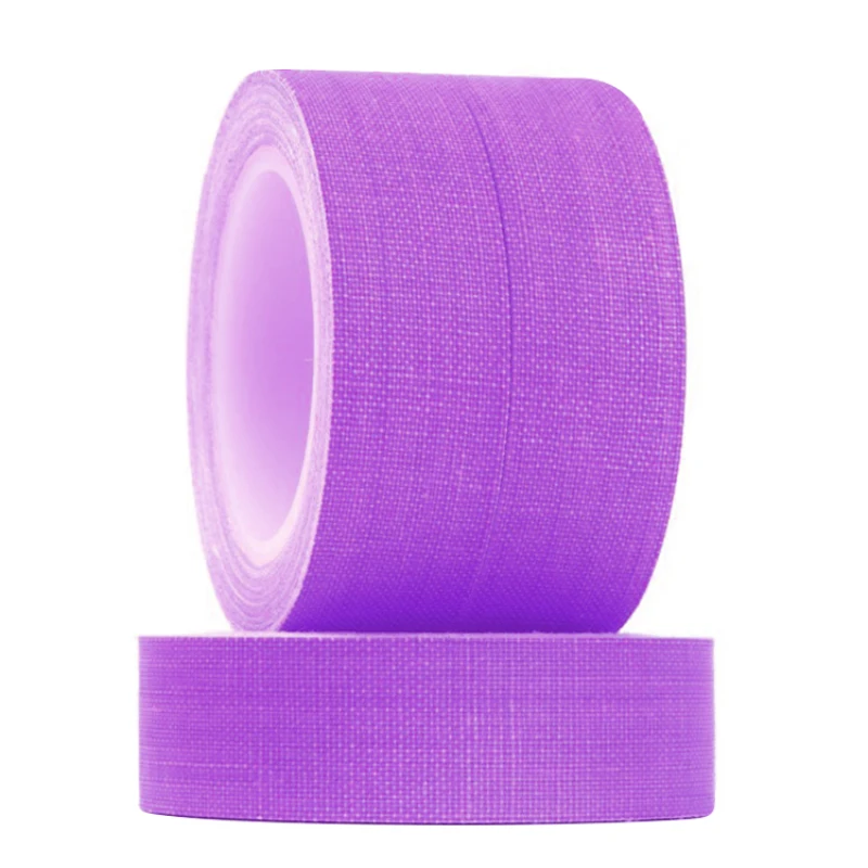 Флуоресцентная УФ-хлопковая лента матовая блестящая светящаяся фиолетовая