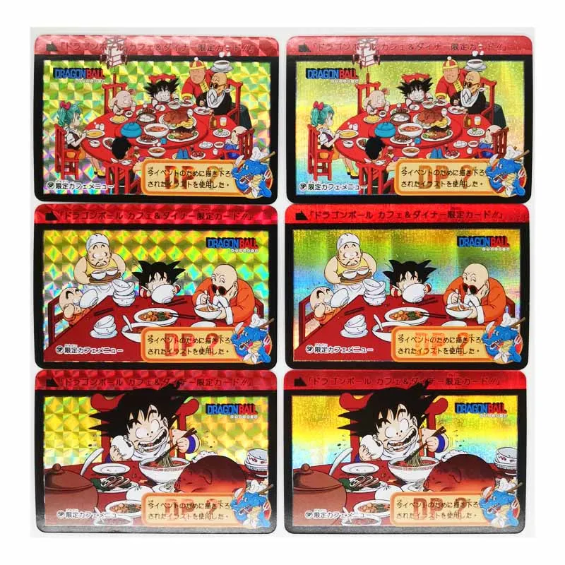 3 шт./компл. Dragon Ball Z Eat GT суперсайянские герои Боевая карта Ultra Goku игровая коллекция