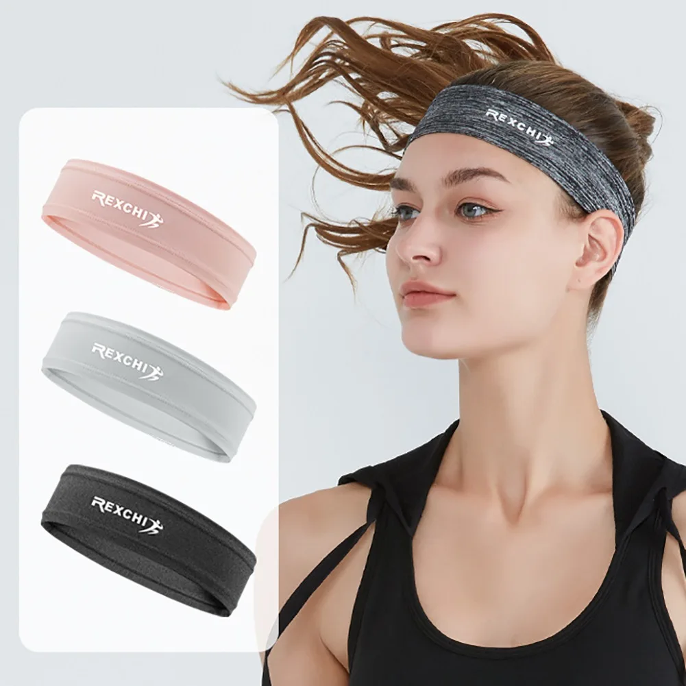 

Sweatband Sports Body Sweat-Absorbent With Cotton High-Elastic Breathable Light Sweating Headband For Fitness Riding Running