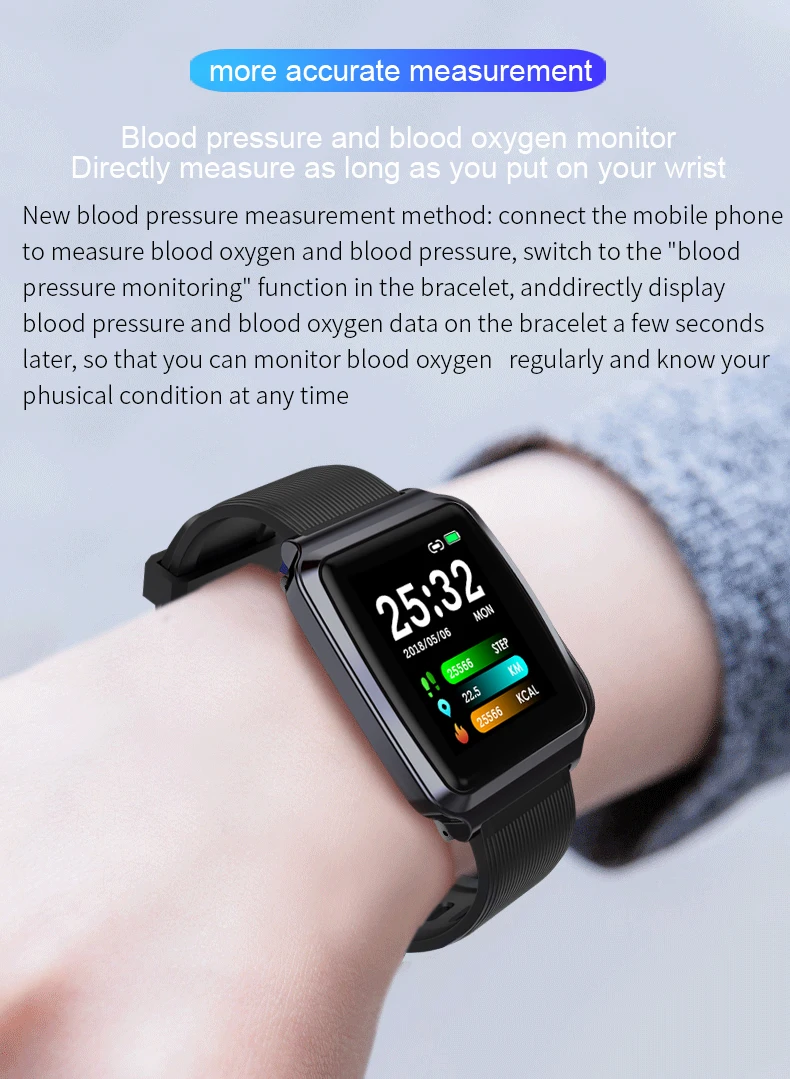 Смарт-часы фитнес-браслет шагомер калорий спортивный браслет монитор сердечного