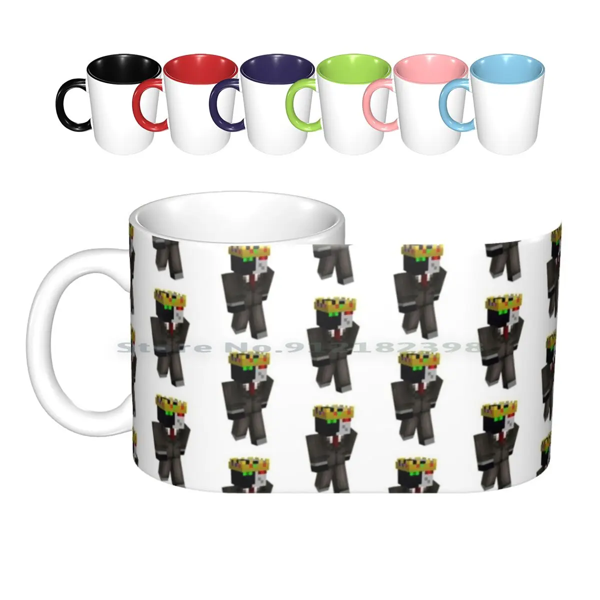 

Керамические кружки Ranboo, кофейные чашки, кружка для молока, чая, Ranboo Ranboobies Dream Smp Dream Ranboob Dsmp, креативный трендовый винтажный подарок