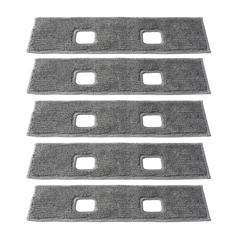 

5Pcs Vacuum Cleaner Cleaning Cloth For Puppy T10 Plushy Vacuum Cleaner Mop Replaceable Parts